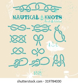 Nautical knots set