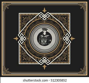 Nautical label card