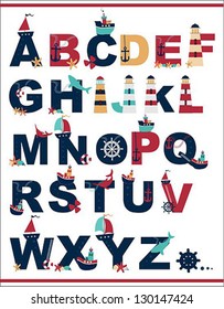 nautical letters