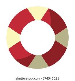 Nautical life ring