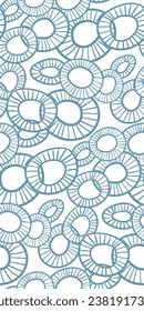 nautical line meadow doodle Scandinavian contemporary seamless pattern design fabric printing monochrome stylish modern textured