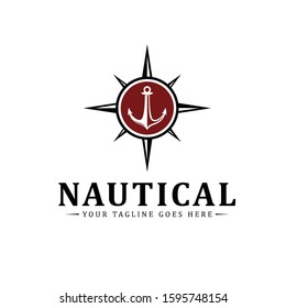 nautical logo design vector inspiration