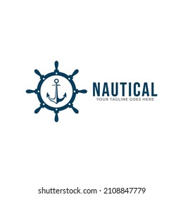 Nautical Logo vector Design Template.