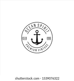 Nautical Logos, Badges And Labels  Cliparts, Vectors, And Stock Illustration . Vintage Nautical Logo