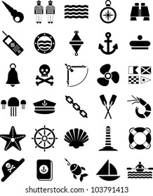 Nautical And Marine Icons
