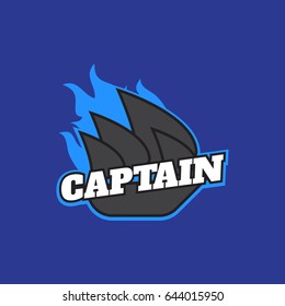 Nautical, Navigational and Marine logotype. Nautical vector