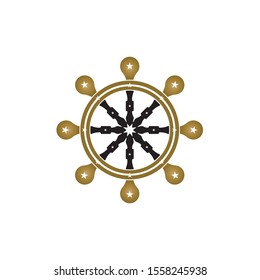 nautical navy cruise vector logo design
