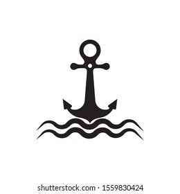Nautical Navy Cruise vector logo design, Icon , Symbol illustration
