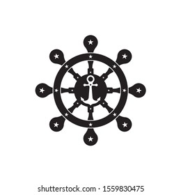 Nautical Navy Cruise vector logo design, Icon , Symbol illustration
