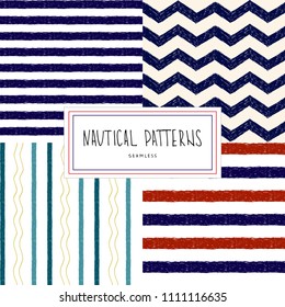 nautical patterns an excellent option for printing, accessories, typography, background.