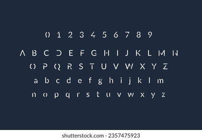 Schriftart der nautischen Seile. Hell verdrehte handgezeichnete Kordelbriefe einzeln auf dunkelgrauem Hintergrund. Vektorgrafik