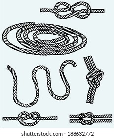 how to draw rope