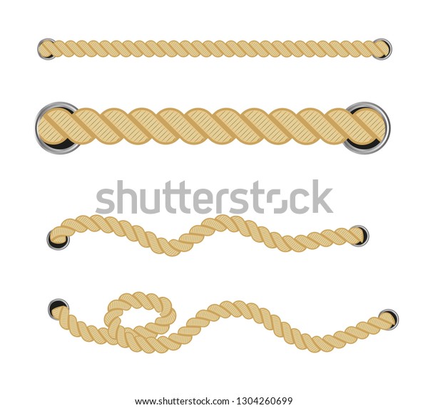 索 縄は海人用 紐は丸く 紐は撚り合わせて結ぶ ベクターイラスト のベクター画像素材 ロイヤリティフリー