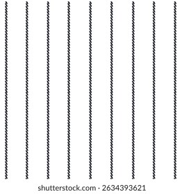 Nautical Rope Stripe Pattern on Dark Background
