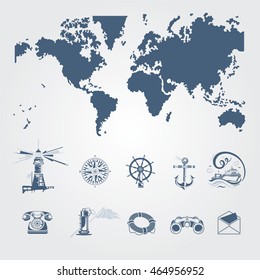 nautical and sailor icons