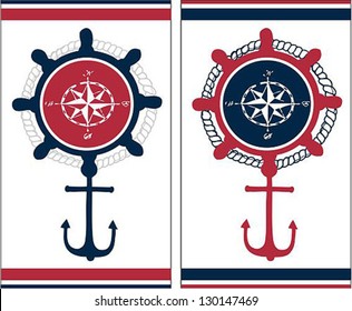 Nautical Sea Design Elements