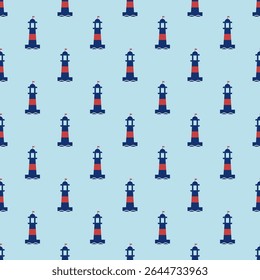 Nautical seamless background. Marine sea patterns. Set blue print with sailboat, anchor, waves, polka dot, zigzag. Childish texture for baby shower, scrapbooking. Geometric design. Vector illustration