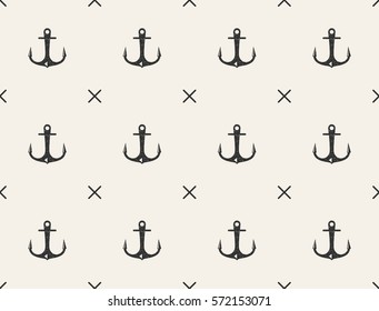 Nautical seamless pattern with sides of the world.