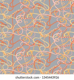 Nautical Seamless Vector Pattern Textile