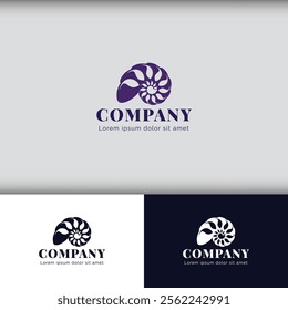 Nautical Shell Logo Design: A Symbol of Coastal Elegance, Serenity, and Marine Beauty