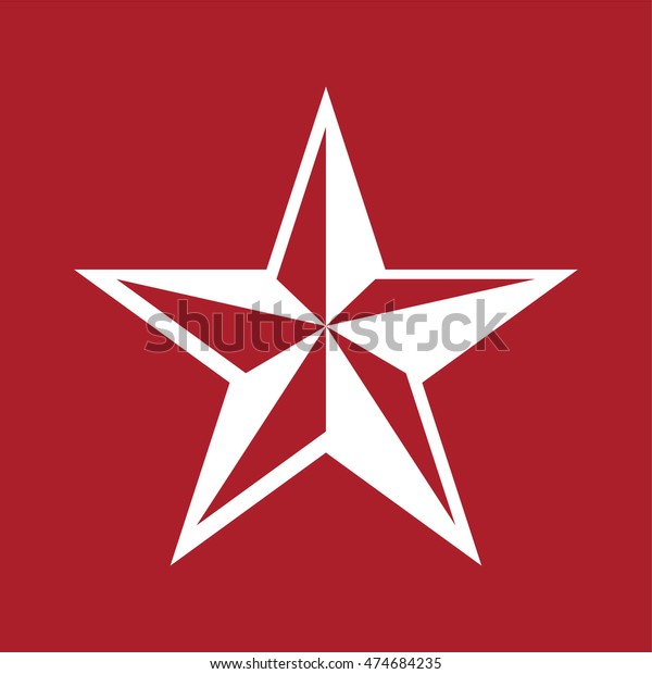 Nautical Star Vector Illustration Stock Vector (Royalty Free) 474684235 ...