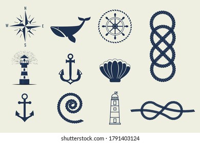 Nautical symbols and icons Retro anchor label vector illustration. Traditional sailing marine badge. Classic sail maritime navigation antique logo.
