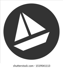 Nautical theme logo, basic of this logo is a cruise made from simple shape.