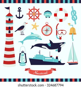 Nautical Vector Design Illustration