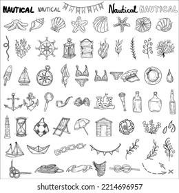 Nautical Vector Icon Marine Anchor Cargo Ship