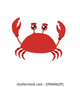 Nautical vector ocean set with sea creatures