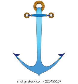 Nautical vector Ships Anchor icon or symbol 