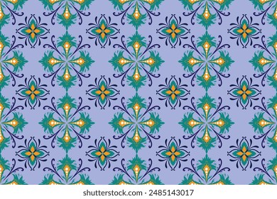 Navaho tribal vector seamless pattern Native American ornament. Ehinic south western decor style. Boho geometric ornament vector seamless pattern. Mexican blanket rug woman carpet illustration 