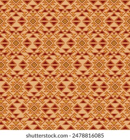 Navaj ethnic seamless pattern,triangle abstract seamless pattern