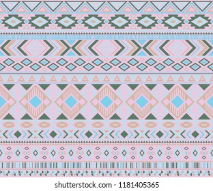 Navajo american indian pattern tribal ethnic motifs geometric vector background. Cute native american tribal motifs textile print ethnic traditional design. Navajo symbols textile pattern.