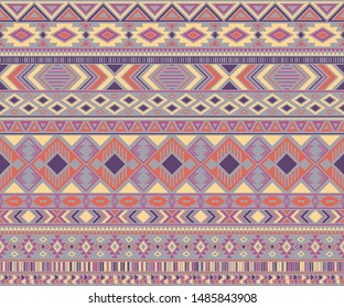 Navajo american indian pattern tribal ethnic motifs geometric vector background. Eclectic native american tribal motifs textile print ethnic traditional design. Navajo symbols clothes print.