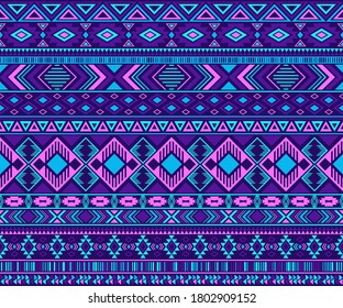 Navajo American Indian Pattern Tribal Ethnic Stock Vector (Royalty Free ...