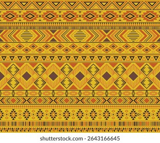 Navajo american indian pattern tribal ethnic motifs geometric seamless background. Vintage native american tribal motifs textile print ethnic traditional design. Peruvian folk fashion.