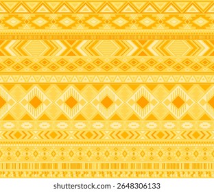 Padrão indígena navajo-americano motivos étnicos tribais fundo geométrico sem emenda. Impressionante nativo americano tribal motivos vestuário tecido design étnico tradicional. Padrão de roupas de símbolos navajo.