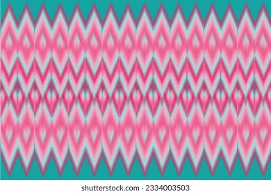 Navajo boho art illustration Indian blue colorful Africa decoration Aztec vintage tribal Mexican ethnic traditional chisel weaving print abbreviation jewelry design seamless pattern background texture