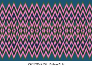 Navajo boho art illustration Indian blue colorful Africa decoration Aztec vintage tribal Mexican ethnic traditional chisel weaving print abbreviation jewelry design seamless pattern background texture