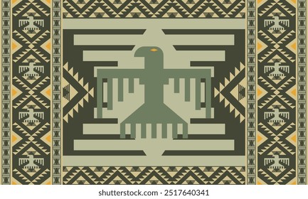 Navajo design, with its sharp geometric lines and vibrant colors, represented elements like the mountains, rivers, and animals that surrounded them For t-shirts, pants, rugs or home decorations.