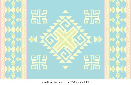 Navajo design, with its sharp geometric lines and vibrant colors, represented elements like the mountains, rivers, and animals that surrounded them For t-shirts, pants, rugs or home decorations.