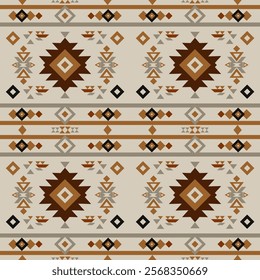 Navajo fabric pattern, bright and modern tones. Traditional geometric patterns combined with a modern twist. Suitable for home decoration or fashion use.
