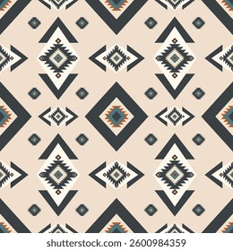 Navajo fabric pattern, bright and modern tones, traditional geometric patterns combined with a modern twist. Suitable for home decoration, textile and fashion applications, lifestyle products 
