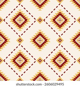 Navajo geometric design for fabric, clothing, wallpaper and wrapping.
