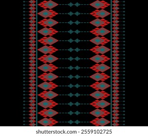 Navajo, Geometric dthnic pattern, Seamless pattern, Geometric background, Tamplate, Cloth, Tamplate, American design, Native american, Colorful abstract backgroud.
