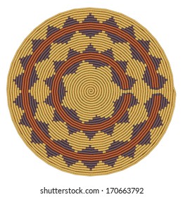 Navajo marriage basket