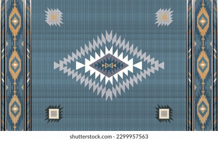 Navajo  Native America South Western ethnic decor style.  tribal vector seamless pattern. Indian ornament Boho geometric ornament.folk.orientel. Window.tukey Mexican .blanket, rug. Woven carpet.