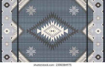 Navajo  Native America South Western ethnic decor style.  tribal vector seamless pattern. Indian ornament Boho geometric ornament.folk.orientel. Window.tukey Mexican .blanket, rug. Woven carpet.