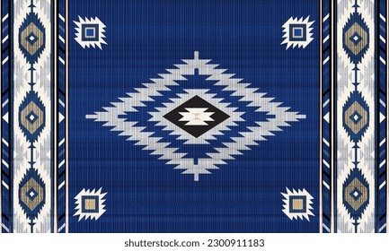 Navajo  Native America South Western ethnic decor style.  tribal vector seamless pattern. Indian ornament Boho geometric ornament.folk.orientel. Window.tukey Mexican .blanket, rug. Woven carpet.